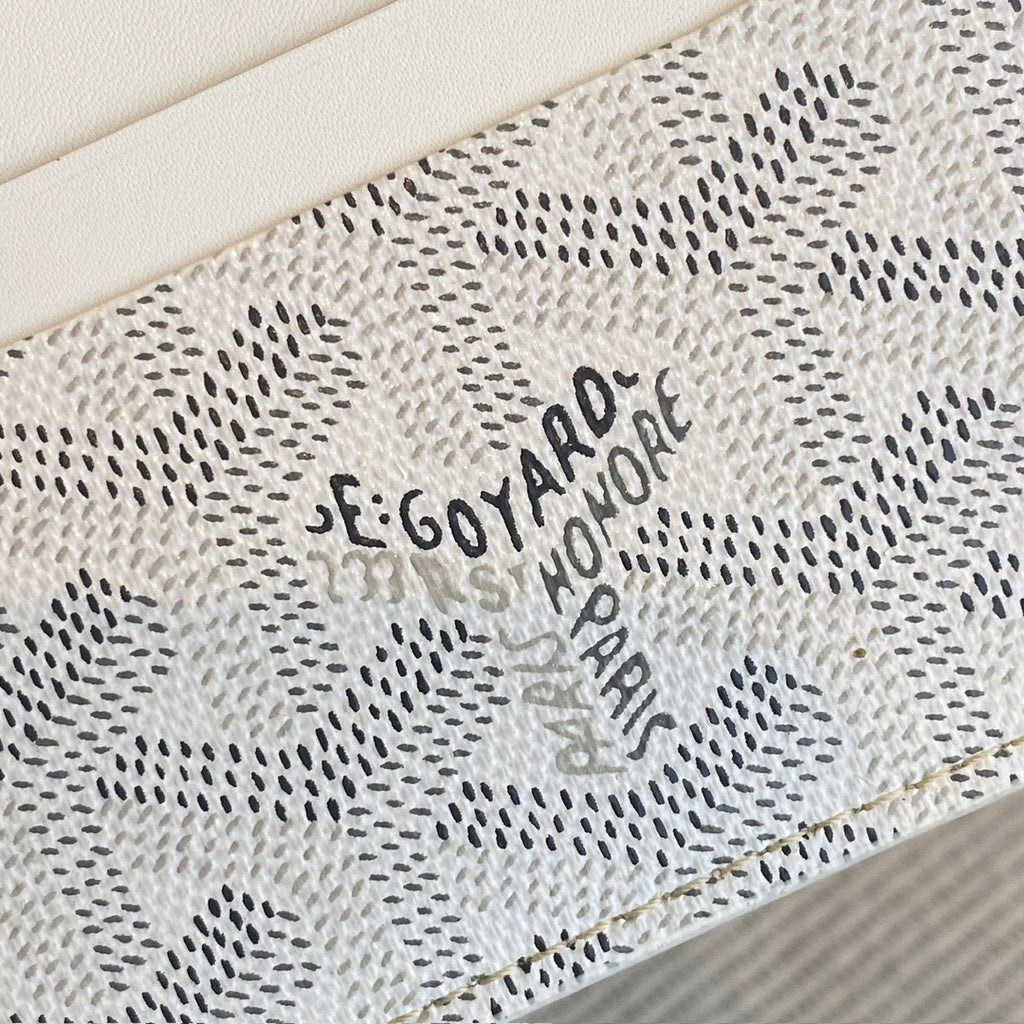Goyard Saint Sulpice Cardholder White