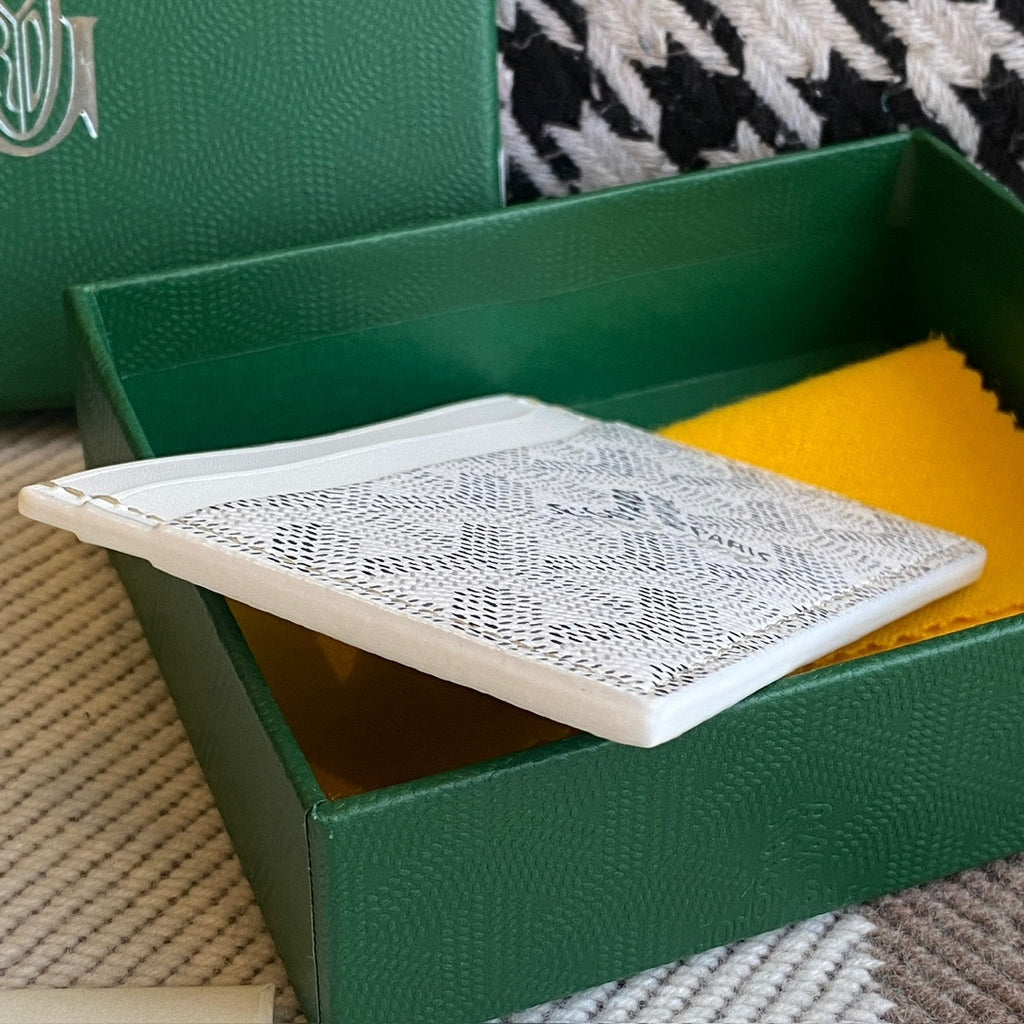 Goyard Saint Sulpice Cardholder White