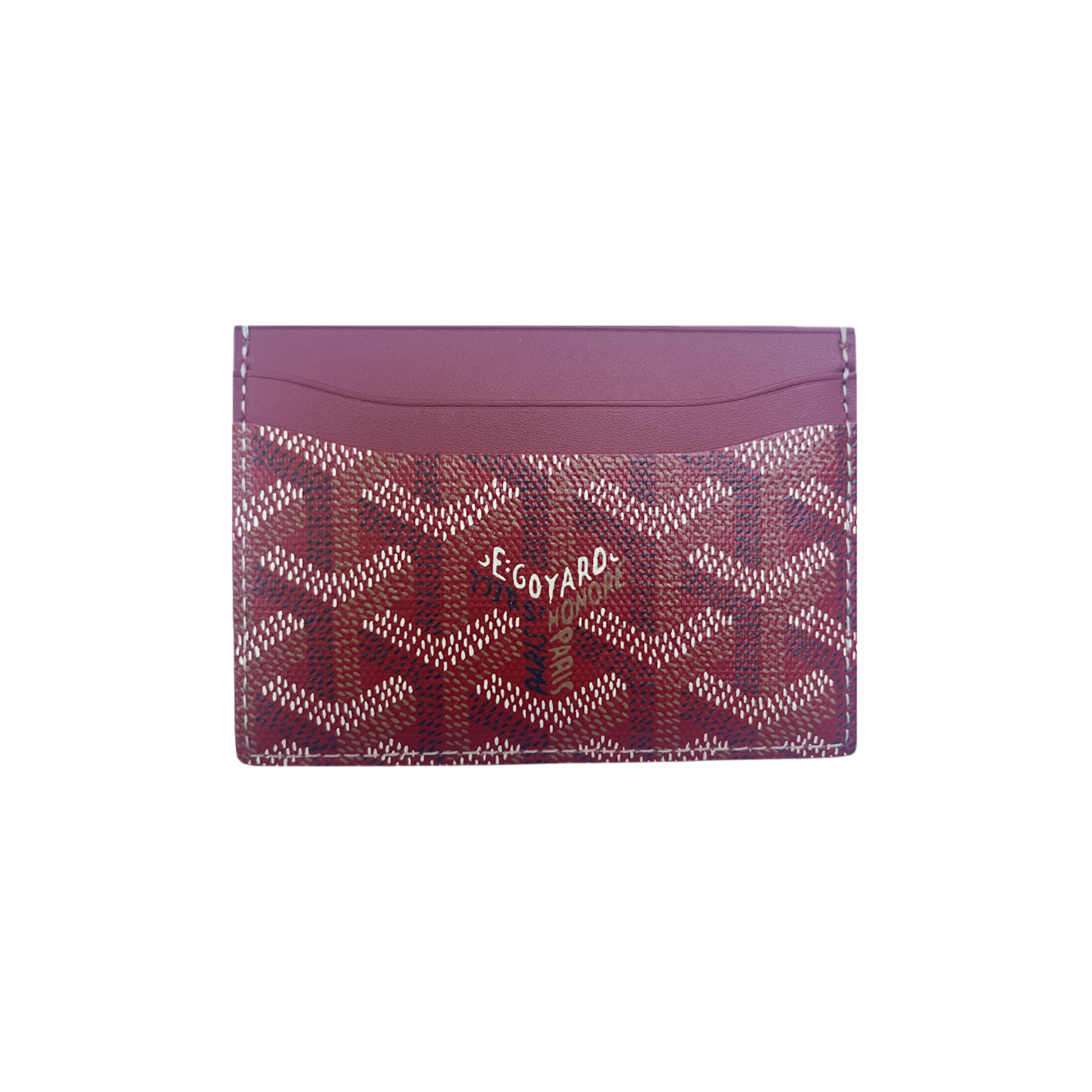 Goyard Saint Sulpice Cardholder - Red