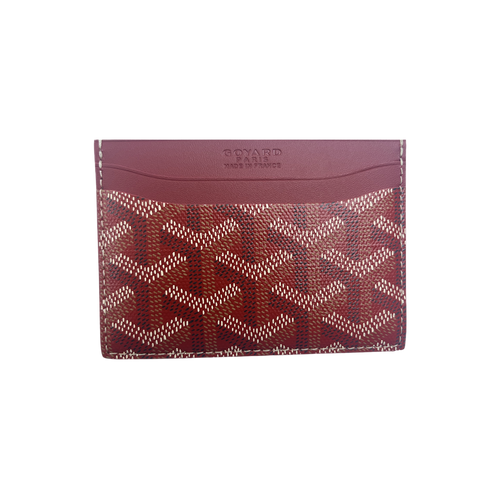 Goyard Saint Sulpice Cardholder - Red