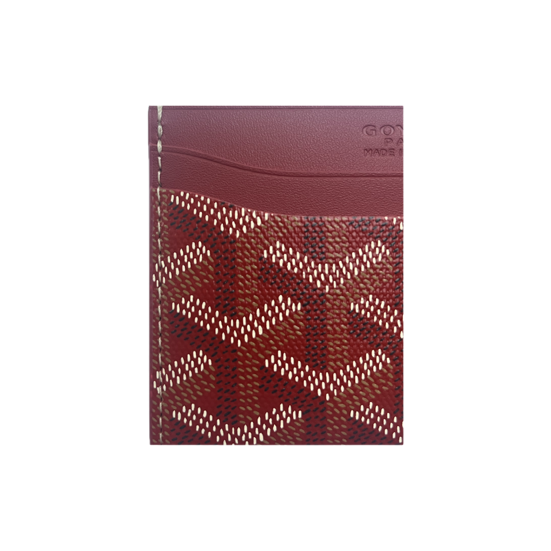 Goyard Saint Sulpice Cardholder - Red