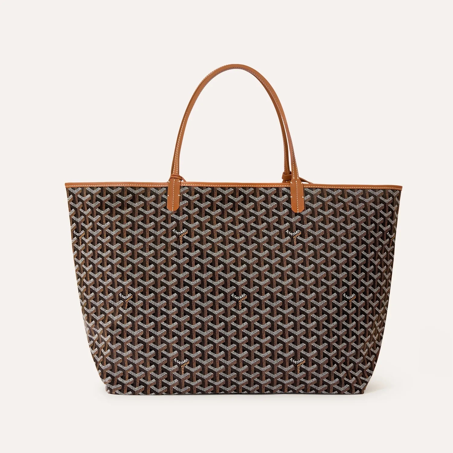 Goyard Saint Louis Tote Black/Tan
