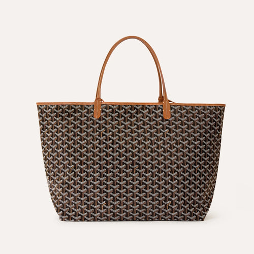 Goyard Saint Louis Tote Black/Tan