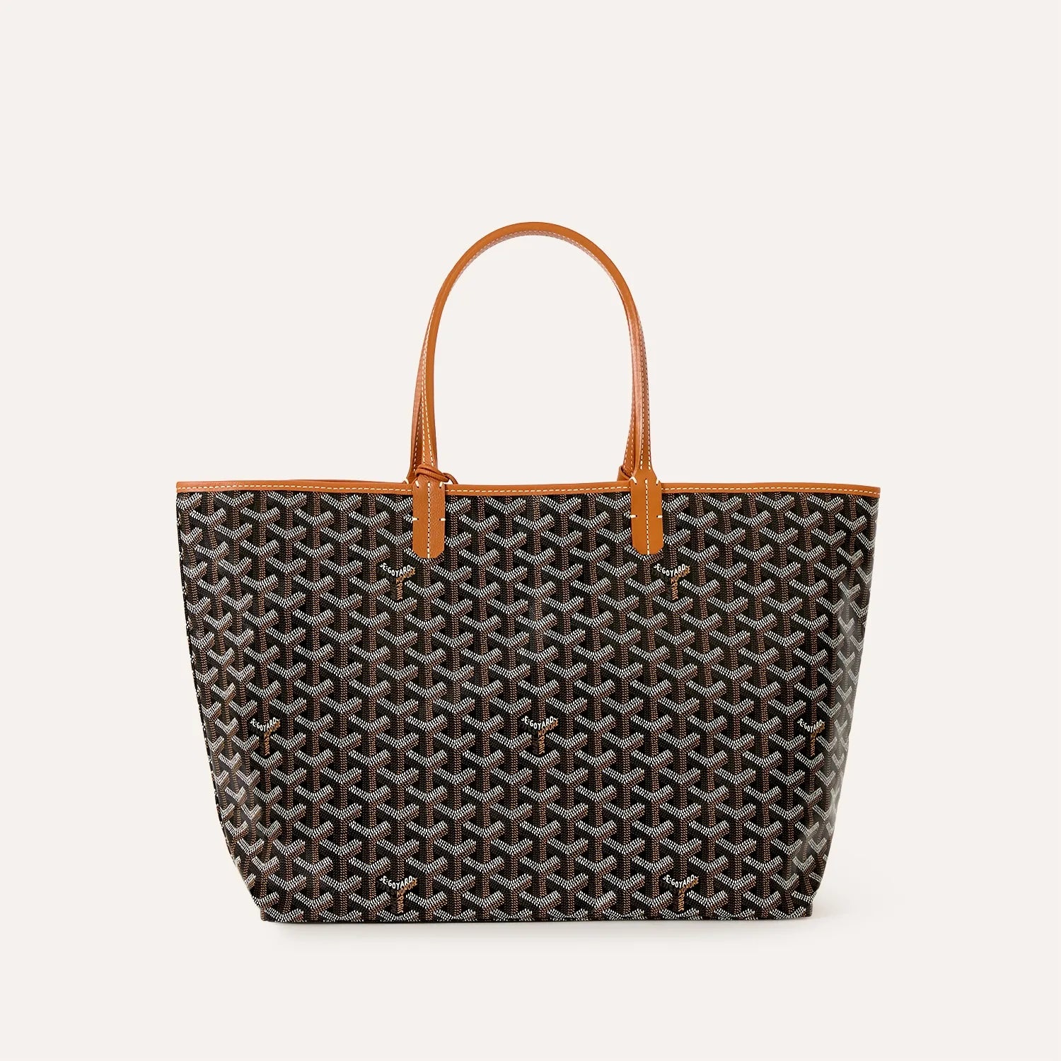 Goyard Saint Louis Tote Black/Tan