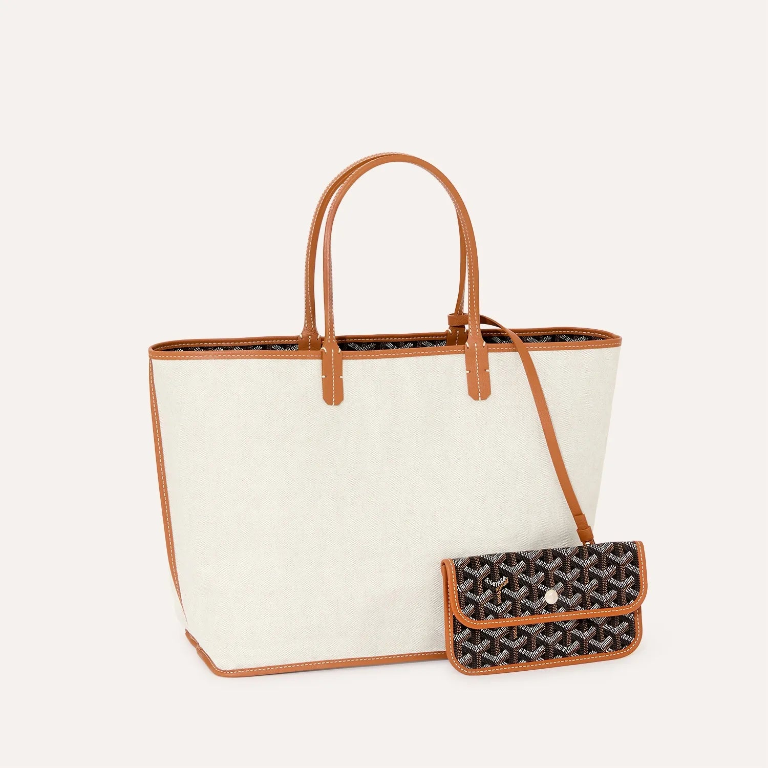 Goyard Saint Louis Tote Black/Tan