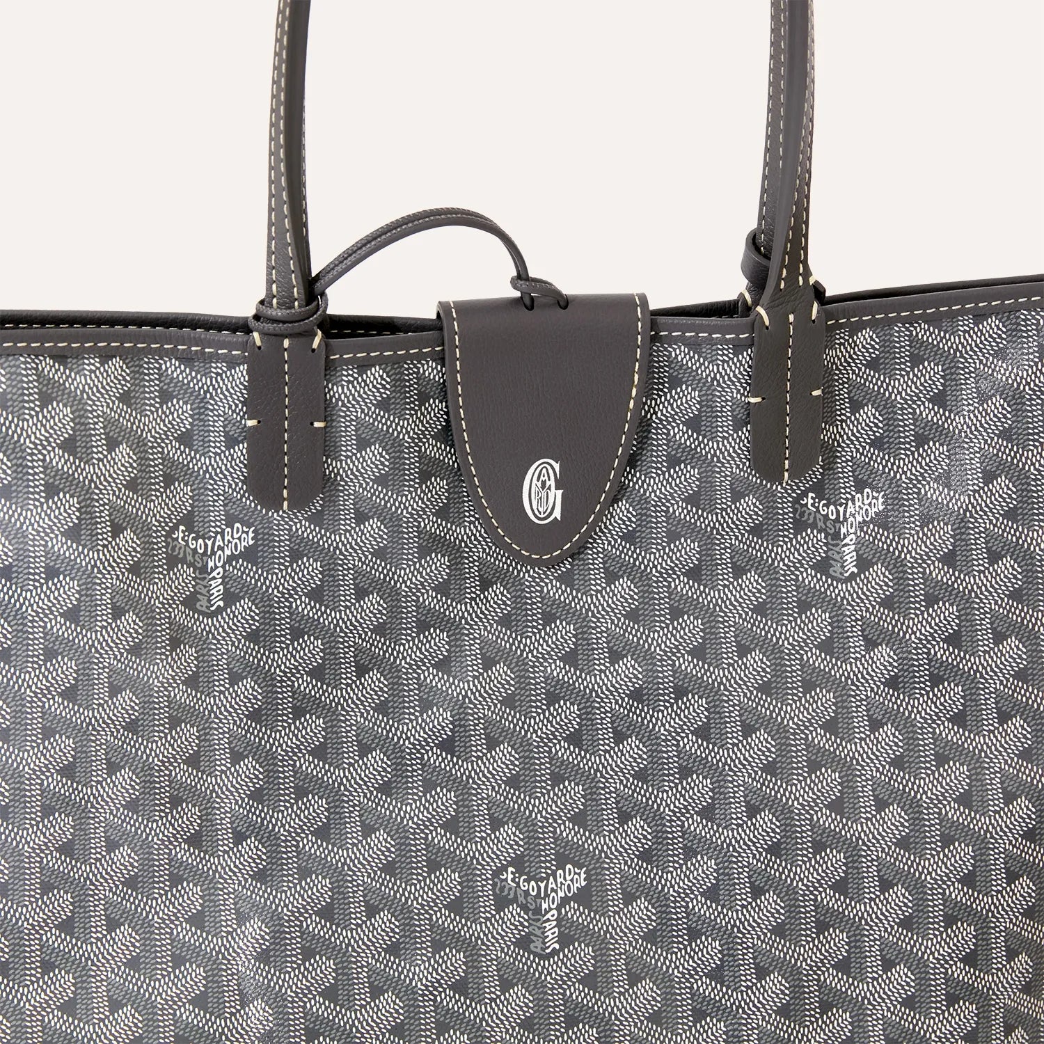 Goyard Saint Louis Tote Grey