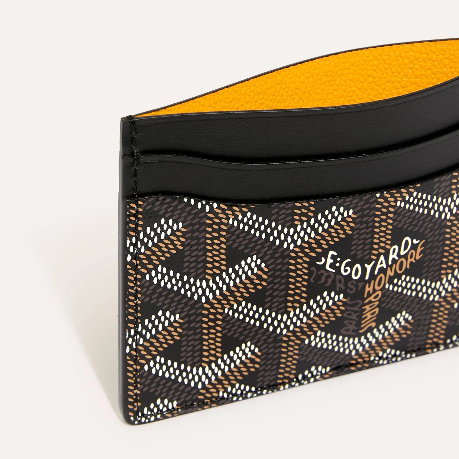 Goyard Saint Sulpice Cardholder Black