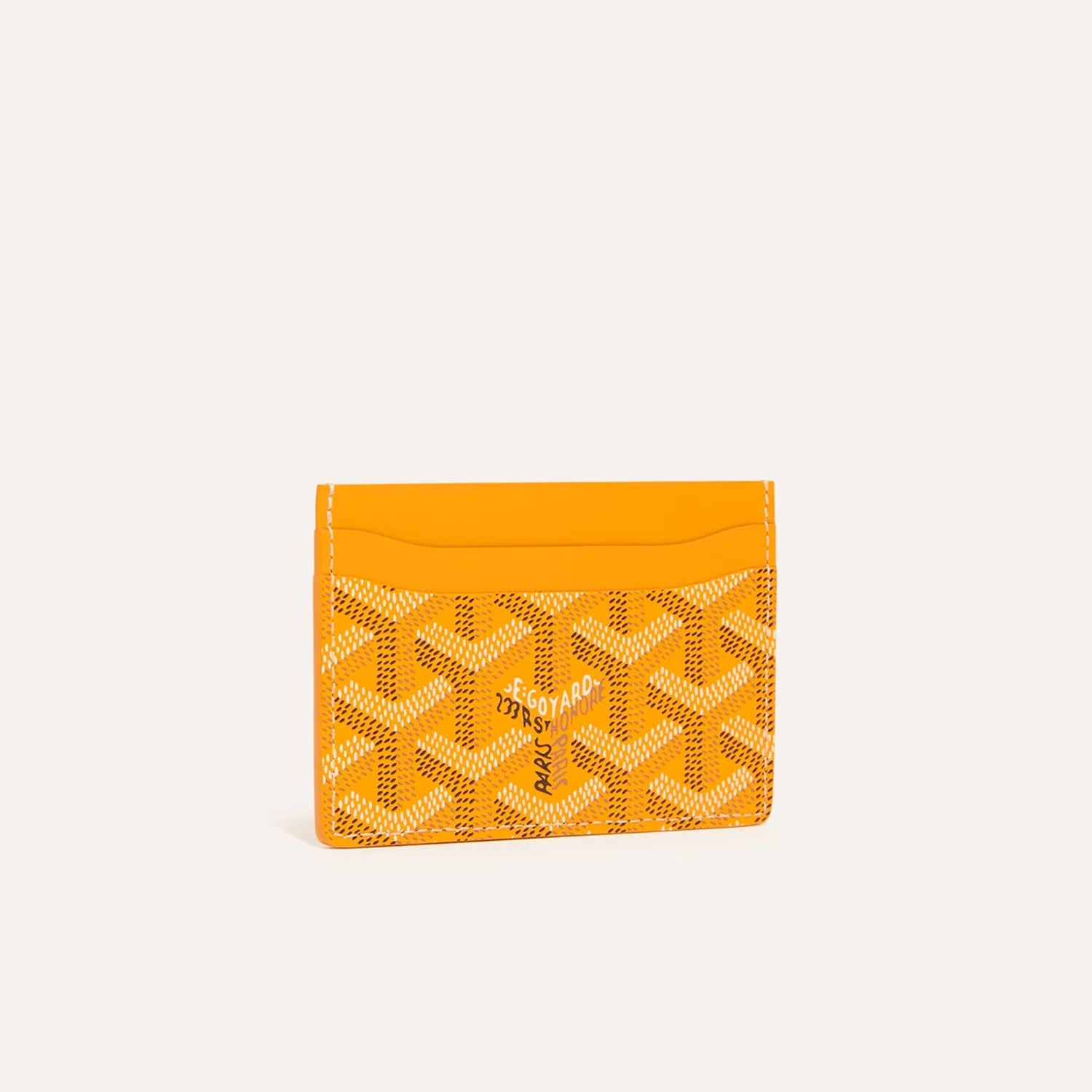 Goyard Saint Sulpice Cardholder Yellow