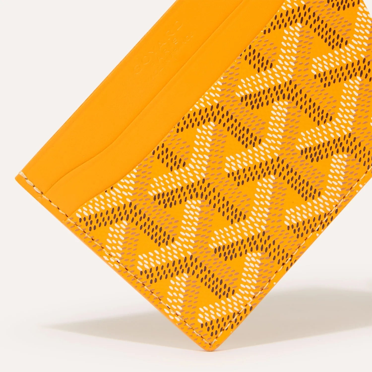 Goyard Saint Sulpice Cardholder Yellow