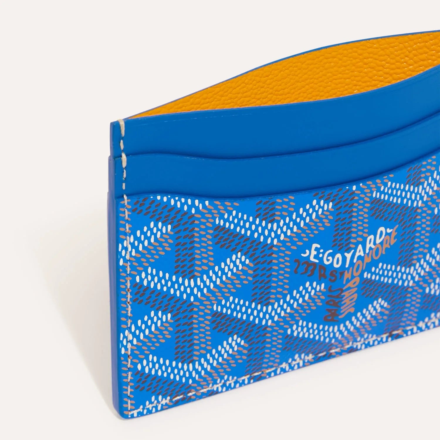 Goyard Saint Sulpice Cardholder Blue
