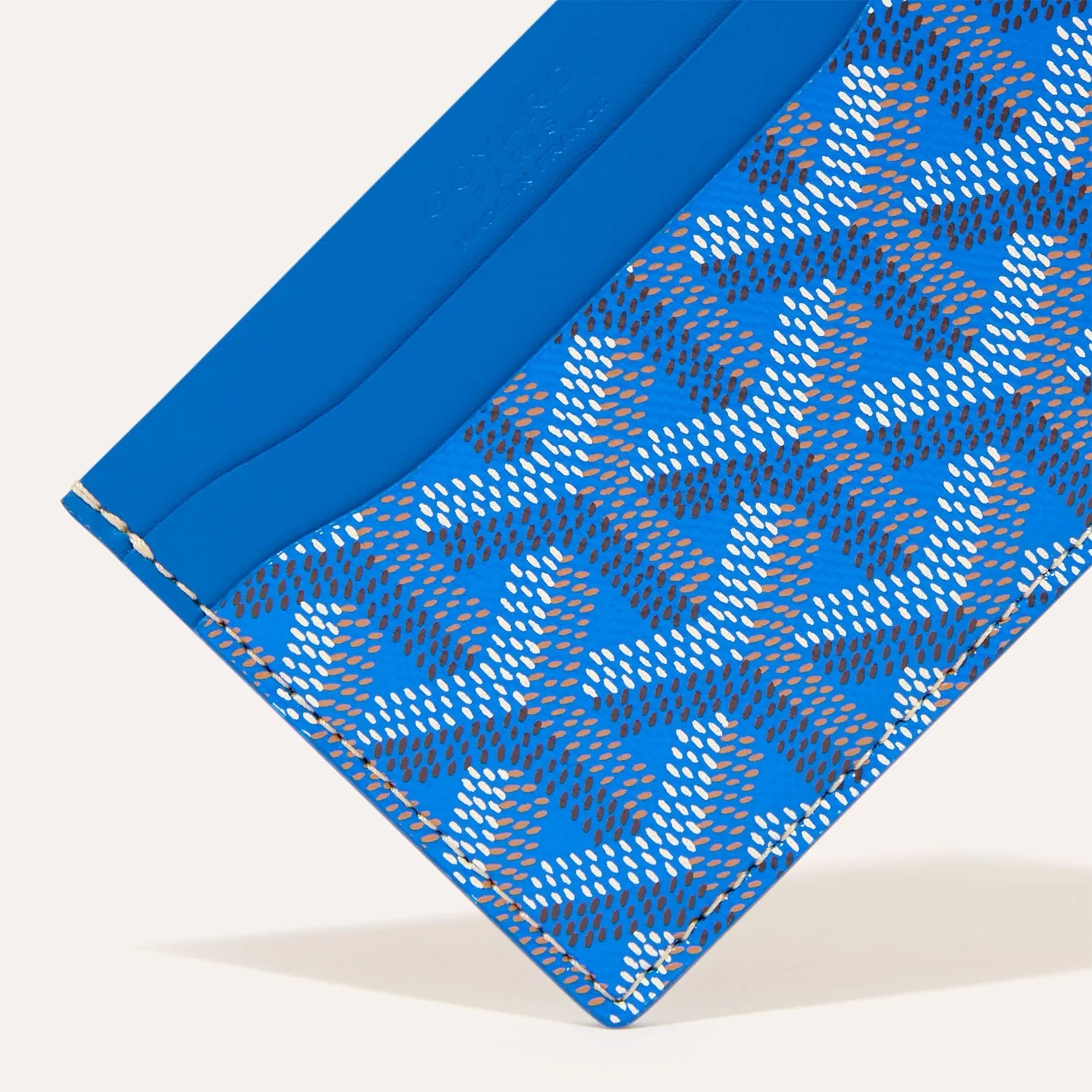Goyard Saint Sulpice Cardholder Blue