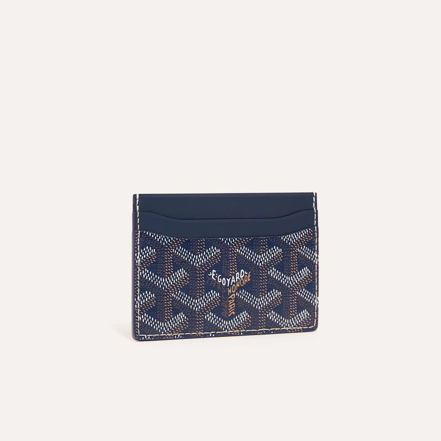 Goyard Saint Sulpice Cardholder Navy