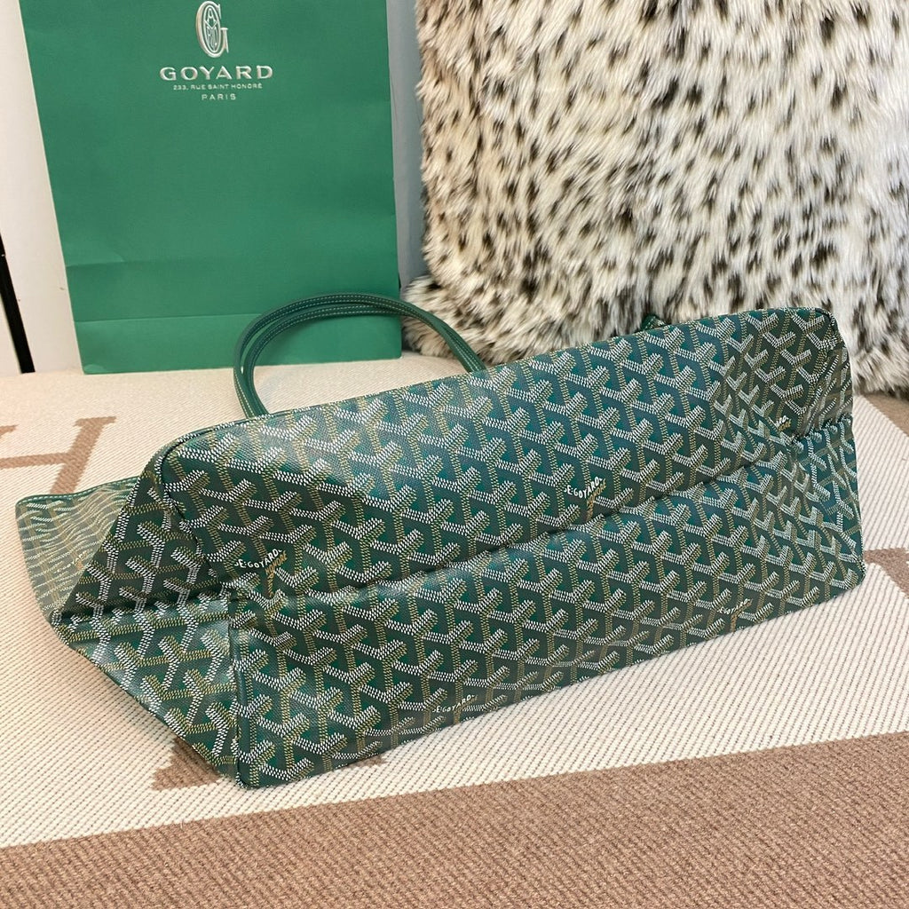 Goyard Saint Louis Tote Green