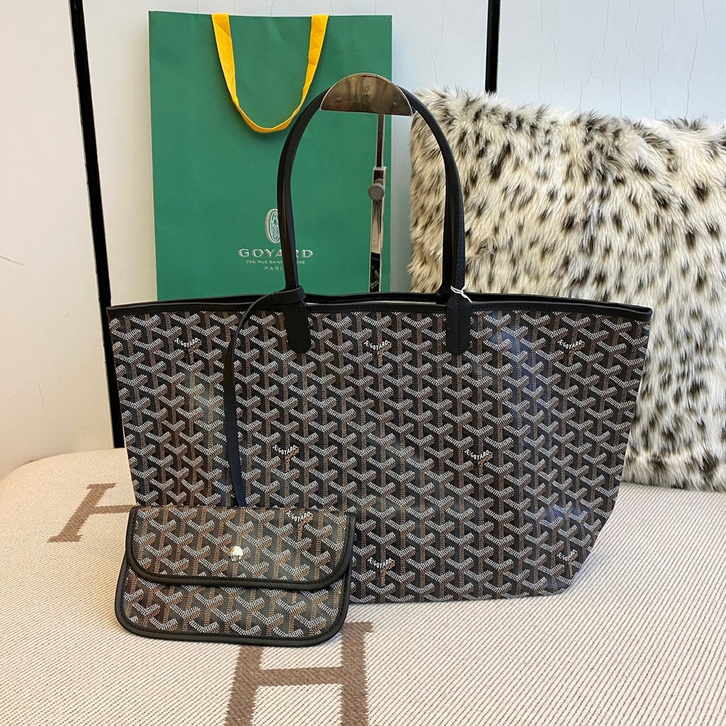Goyard Saint Louis Tote Black