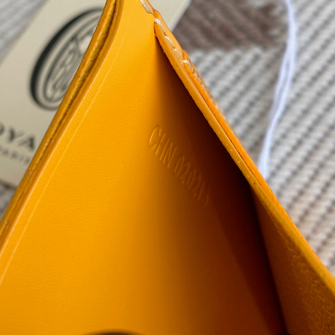 Goyard Saint Sulpice Cardholder Yellow