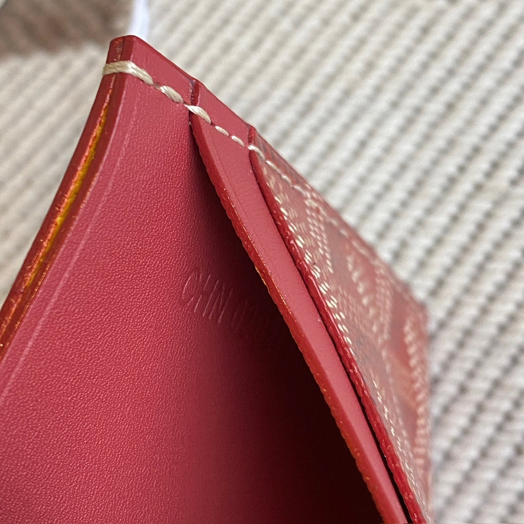 Goyard Saint Sulpice Cardholder Red