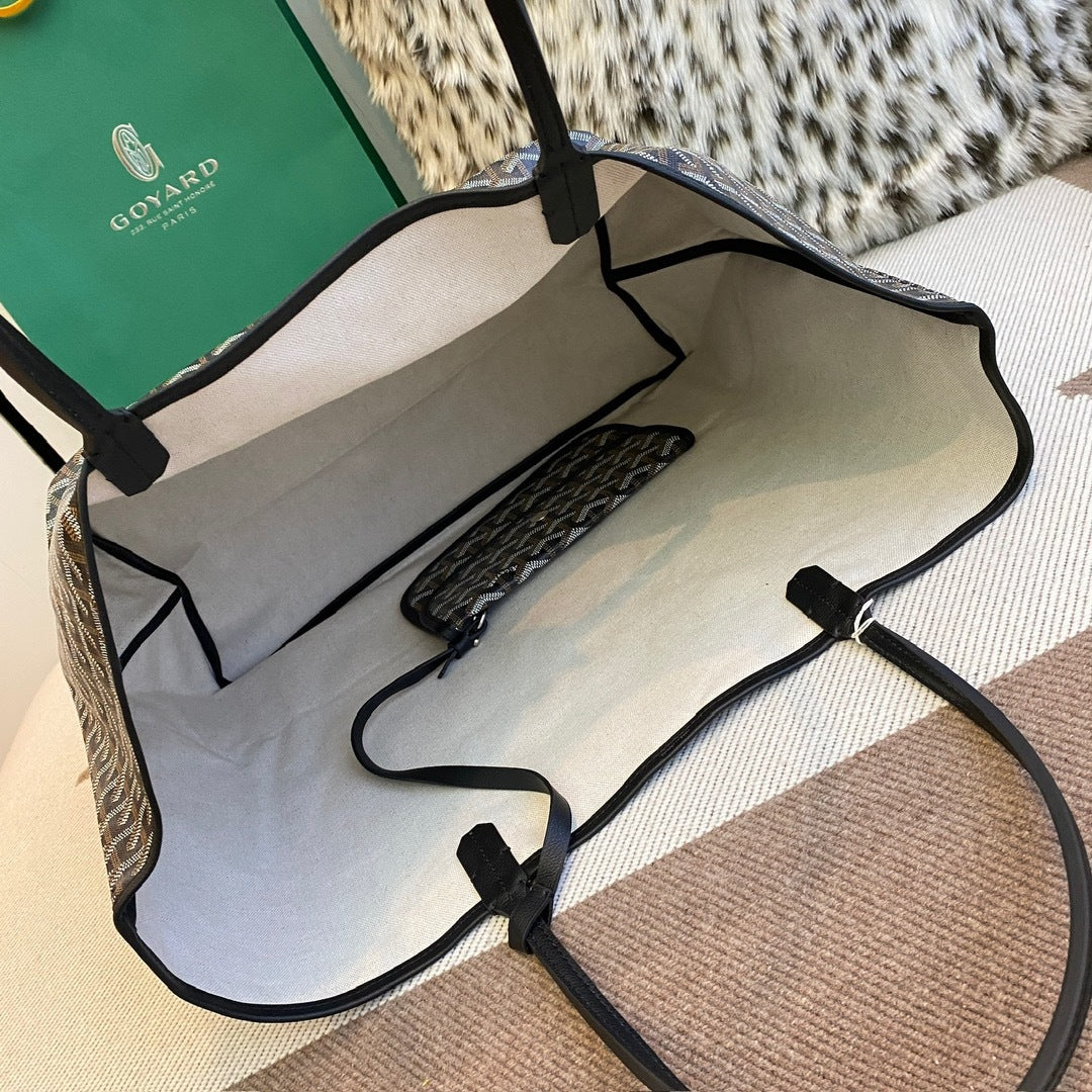 Goyard Saint Louis Tote Black