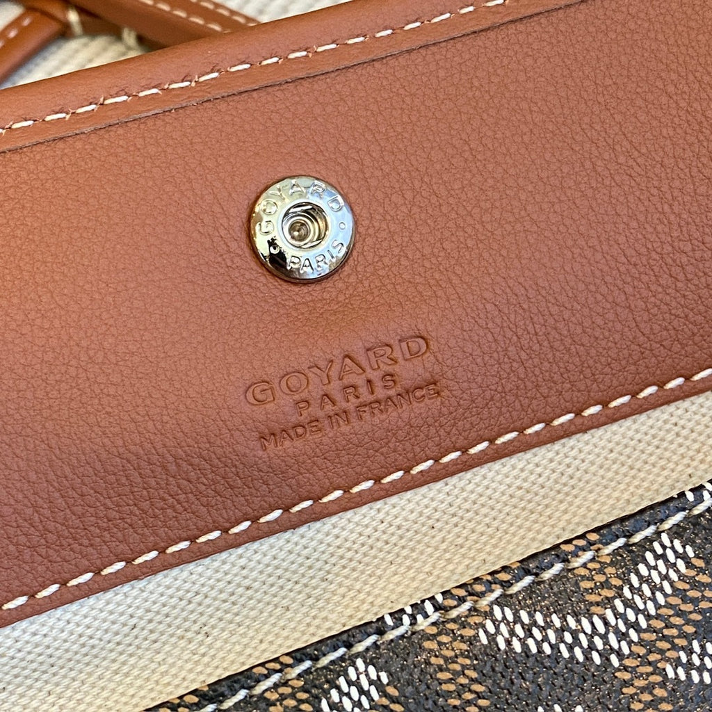 Goyard Saint Louis Tote Black/Tan