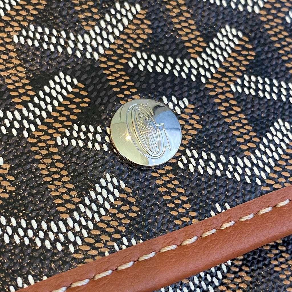 Goyard Saint Louis Tote Black/Tan