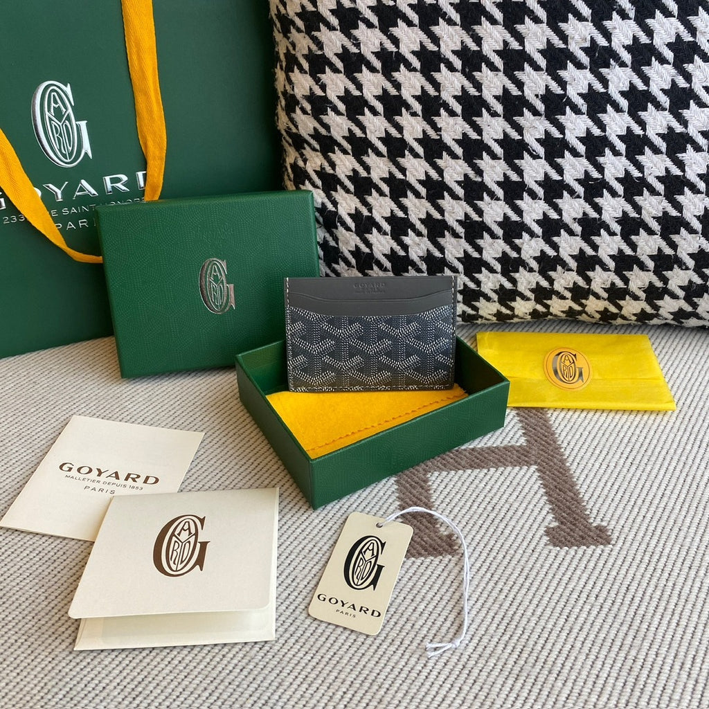 Goyard Saint Sulpice Cardholder Grey