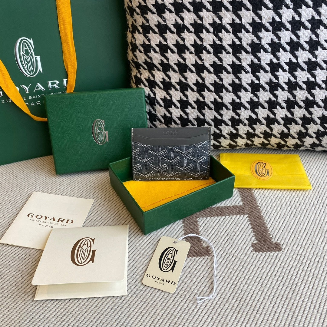 Goyard Saint Sulpice Cardholder Grey
