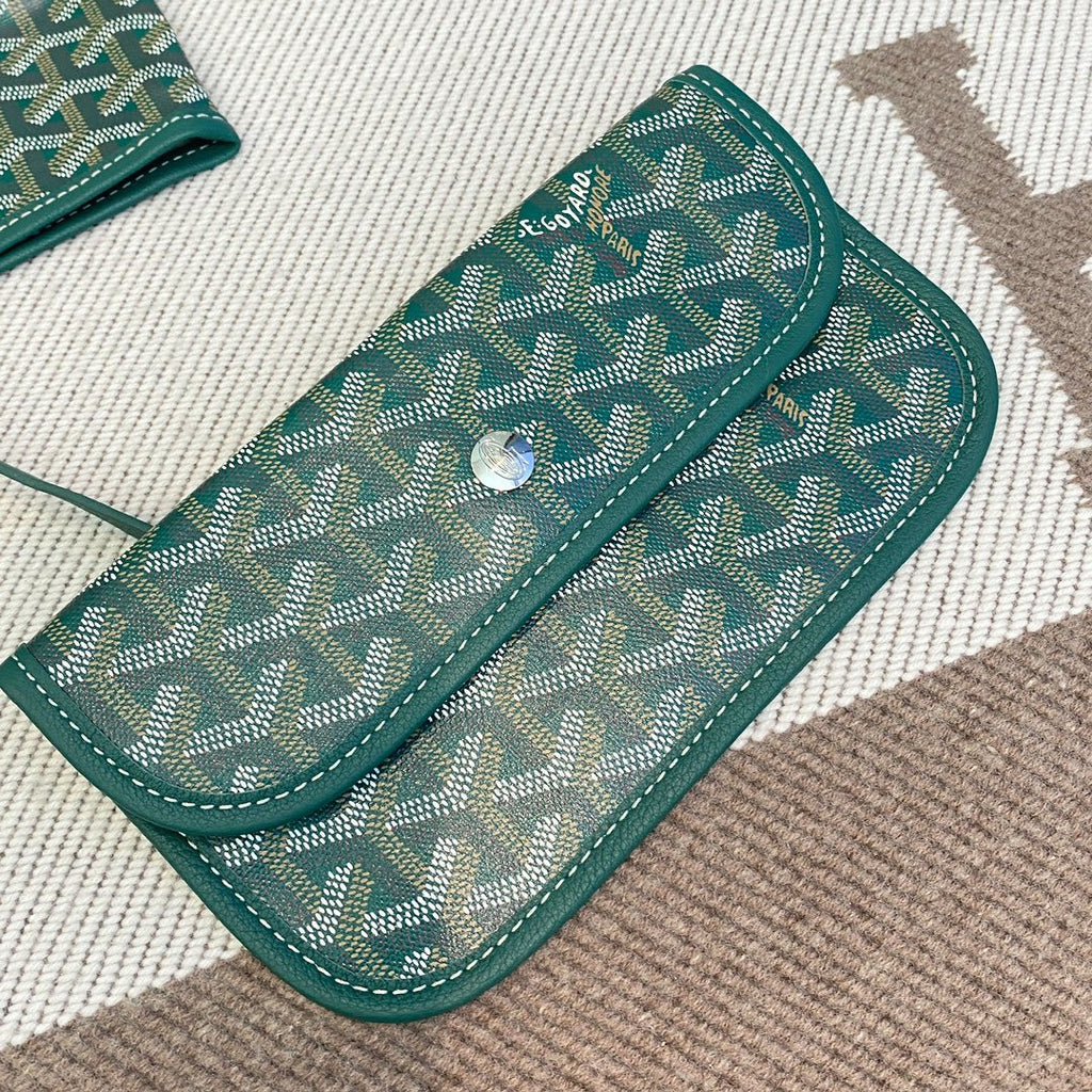 Goyard Saint Louis Tote Green
