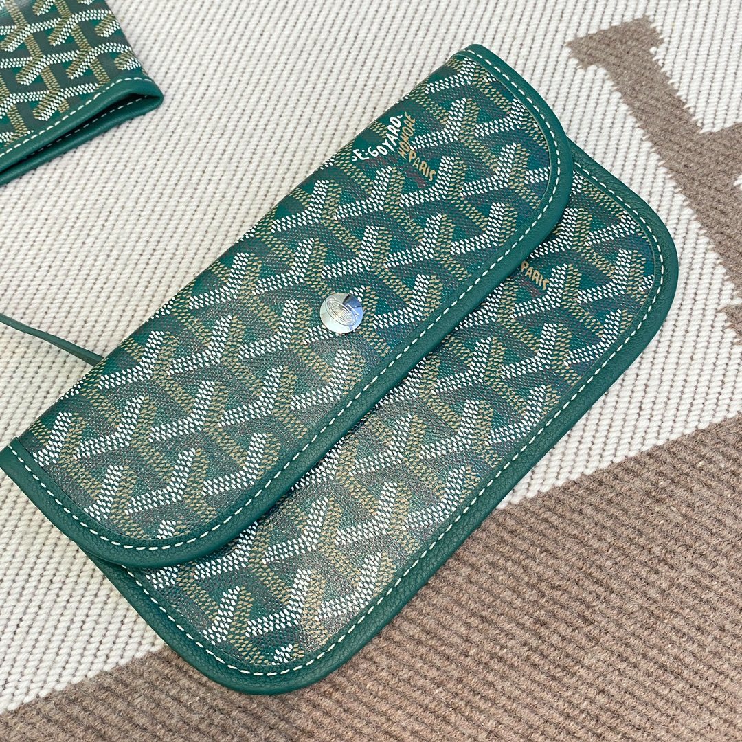 Goyard Saint Louis Tote Green
